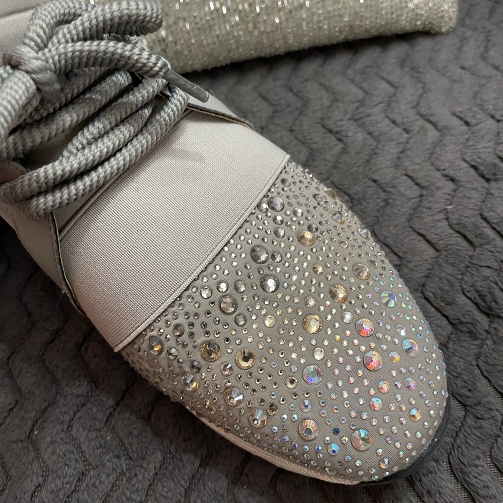 Rhinestone sneakers from Dillards size 10